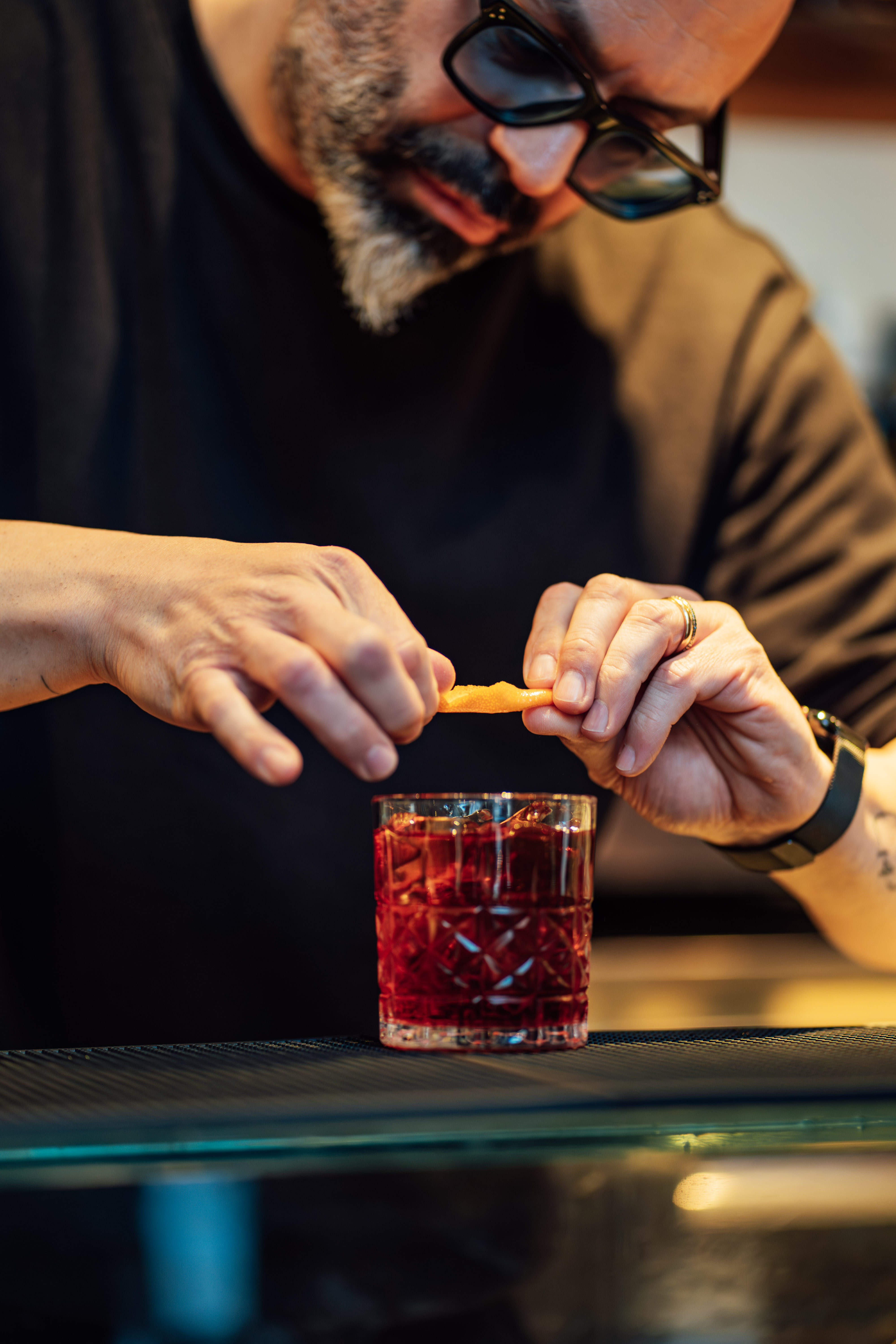 Negroni servito