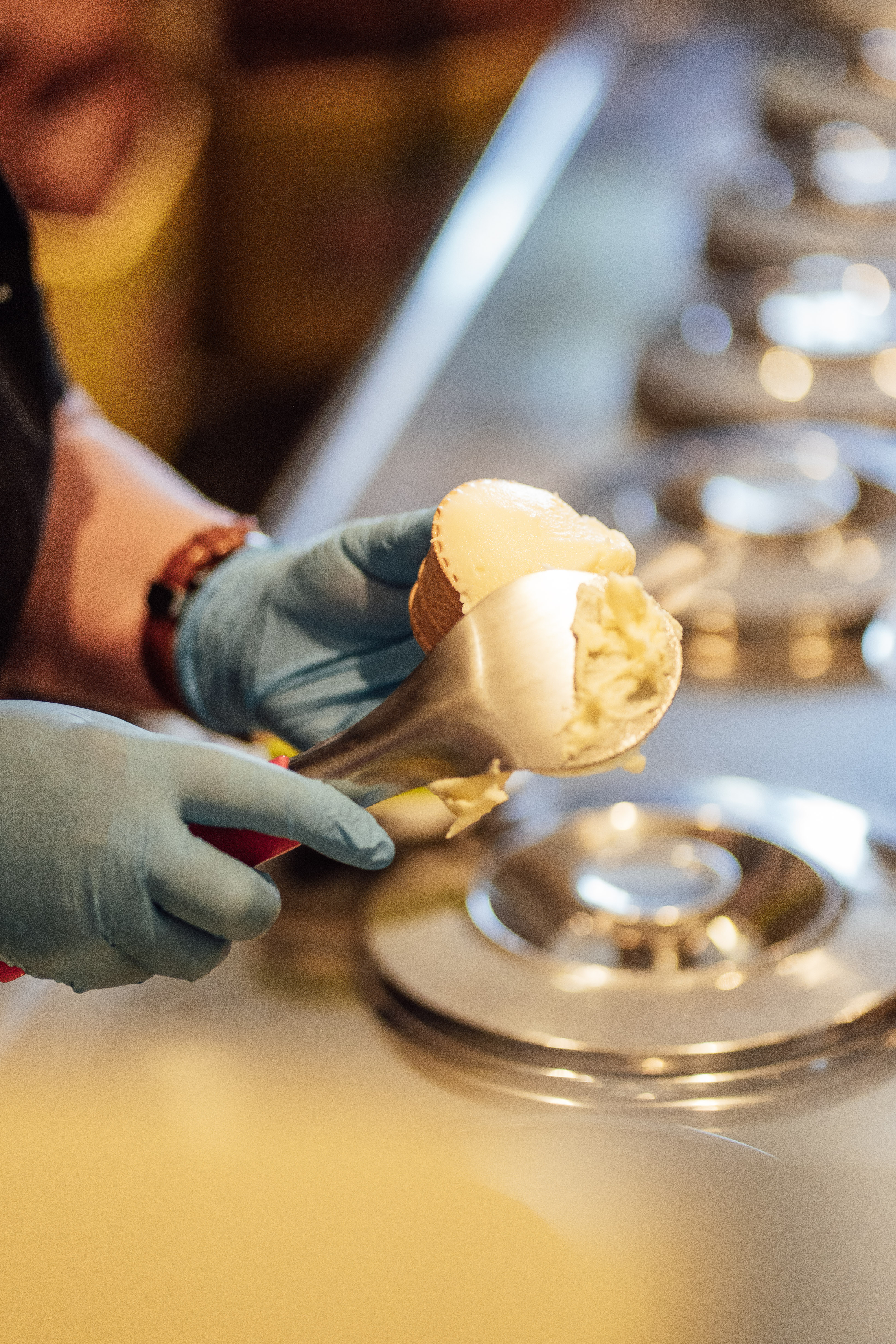 Gelato mantecato